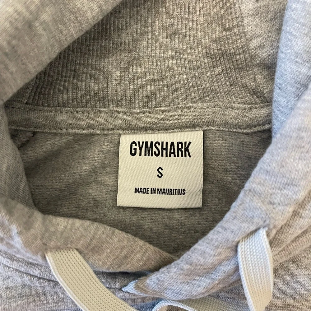 Gymshark Light Gray Cropped Hoodie - Picture 5 of 5